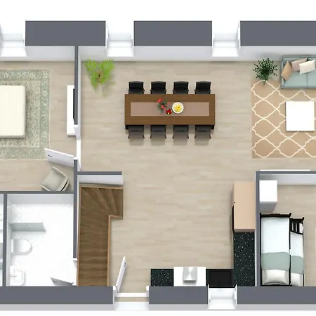 Cozy With 4 Bedrooms Near Zurich And Rhine Falls Apartmán Klettgau